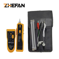 ZHEFAN Lan Network Cable Tester Cat5 Cat6 Rj45 Utp Stp Detector Buscador de línea Teléfono Wire Tracker Tracer Diagnostic Tone Tool Kit
