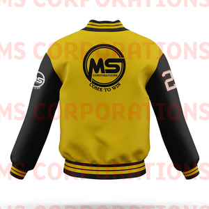 Customized Varsity <b>Jacket</b> for College Students/ College Baseball Letterman <b>Jacket</b> Varsity <b>Jacket</b> Leather Sleeves - Product Image 6