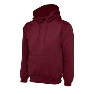 High Quality 100% Cotton Zipper-Up Fleece Windproof Breathable <b>Hoodie</b> with Pocket Slim Fit Customizable Design for Men Winter - Product Image 5