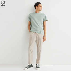 Camisetas Personalizadas para Hombre de Alta Calidad OEM, Ecológicas, Antiarrugas, de Manga Corta, Cómodas, Ligeras, Transpirables y de Secado Rápido - Product Image 4