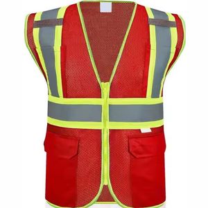 Chaleco de trabajo de invierno transpirable de alta calidad para hombres con múltiples bolsillos Chaleco de lona a prueba de viento de 5 dimensiones - Product Image 5