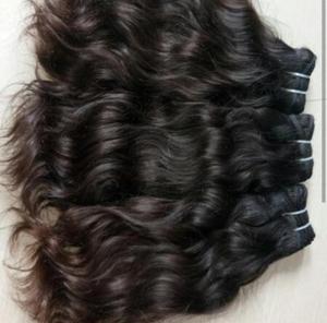 ผมเรมีลอนแบบธรรมชาติสำหรับใช้ใน100% ผมชาวอินเดียผมหยิกแบบคลื่นเดียวสำหรับผู้บริจาค - Product Image 6