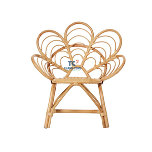 เก้าอี้รับประทานอาหารหวายธรรมชาติทำด้วยมือปรับได้เป็นมิตรต่อสิ่งแวดล้อมสำหรับห้องนอนห้องนั่งเล่นห้องรับประทานอาหารของตกแต่งเวียดนามขายส่ง - Product Image 6
