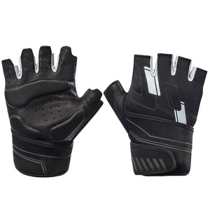 GLOVEMAN Guantes de fitness de medio dedo personalizados para mujeres y hombres Diseño de motorista delgado para gimnasio Levantamiento de pesas Gimnasio Montar deportes al aire libre - Product Image 6
