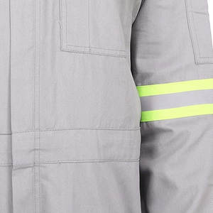 Vêtements de sécurité en coton réfléchissant haute visibilité, classe 1 ANSI, imperméable, avec logo personnalisé, salopette de travail d'hiver pour hommes, entièrement - Product Image 5