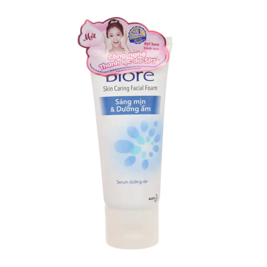 Sữa Rửa Mặt Bior Extra White Và Vitality Foam 50G/Bior Face Wash/ Bior Cleansing Oil