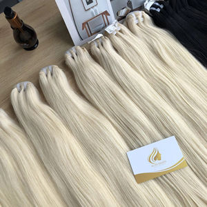 Extensiones de Cabello Humano Natural Vietnamita de Alta Calidad, 100% Natural, Liso, con Cutícula, Trama Doble a Máquina, Todos los Colores - Product Image 1