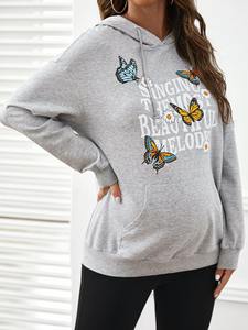 Sudadera con Capucha Informal para Mujer 2025, Color Sólido, Mangas Largas, Sudadera para Chicas y Damas - Product Image 3