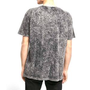 เสื้อยืดสตรีทไฮสตรีทของผู้ชายแนววินเทจซักด้วยกรดและซักด้วยหินพิมพ์ลายกราฟิกไซส์ใหญ่พิเศษสไตล์ฤดูร้อนออกแบบได้ตามต้องการ - Product Image 6