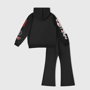 Survêtement DTG personnalisé pour hommes, ensemble de sport tendance en gros, vêtements de sport, tenue d'entraînement, de jogging, de course à pied - Product Image 2