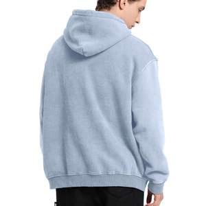 Wholesale Custom Men's Black Hooded Sweatshirts Breathable <b>Waterproof</b> <b>Hoodies</b> Pullover for Winter Fashion Letter Pattern <b>Hoodies</b> - Product Image 6