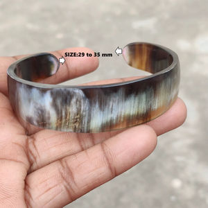 Buffalo Horn Natural Bangles <b>Bracelet</b> Crafting Buffalo Horn Hand Jewelry - Product Image 1