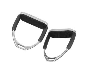 Recién llegado, estribos de aluminio para montar a caballo, empuñadura de seguridad de banda ancha ajustable ligera, fabricante de exportación OEM - Product Image 3