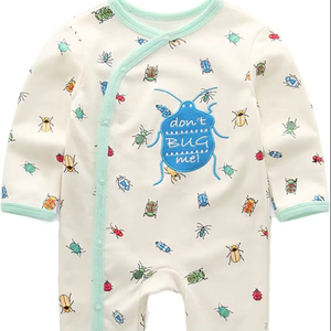 Combinaison en coton pour bébé avec un style élégant et mignon - Product Image 1