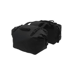 Sac de selle souple bleu résistant, accessoires imperméables pour moto - Product Image 1