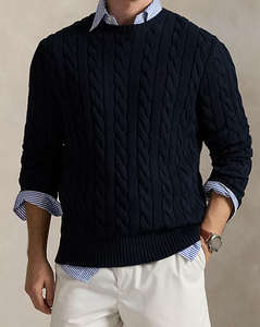 Pulls pour hommes en tricot, idéal pour la mode streetwear décontractée et les tenues confortables au quotidien, fournisseur en gros - Product Image 1