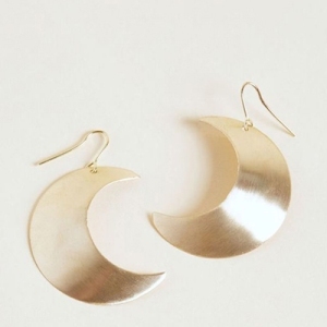 Pendientes de Aro Chapados en Oro Hechos a Mano con Diseño de Araña en Estilo Étnico Bohemio Vintage de Moda para Regalo - Product Image 1