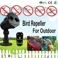Lumière laser répulsif pour animaux extérieur avec capteur de mouvement alarme de lumière laser dissuasif pour animaux oiseau souris renard répulsif