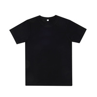 Kaos Jersey Solid COMB40 240GSM 100% Katun Unisex Ramah Lingkungan Regular Fit Streetwear O-Neck Lengan Pendek Polos OEM