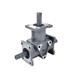 Độ chính xác 6 đến 1 xoắn ốc xoắn ốc bevel hộp số tùy chỉnh nhỏ ODM hỗ trợ giảm tốc độ 2/3 với động cơ lái - Product Image 1