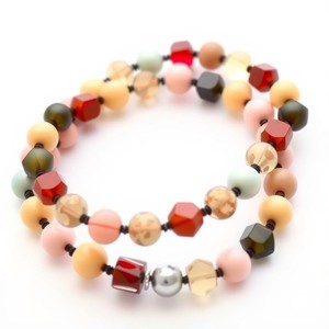 สร้อยข้อมือลูกปัดชุบทอง18K หลายเม็ด925เงินสเตอร์ลิงสำหรับผู้หญิงและเด็กผู้หญิงสร้อยข้อมือสุดหรู - Product Image 6