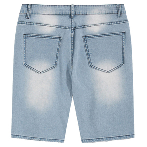 Distressed Canvas <b>Cargo</b> Shorts Men Anti-Wrinkle Slim Fit Summer Streetwear <b>Stretch</b> Vintage Breathable Casual Fashion Shorts - Product Image 3