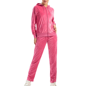 Producto de Venta caliente de secado rápido Multicolor señoras chándales de terciopelo en precio barato nuevo chándal de terciopelo deportivo personalizado de moda - Product Image 1