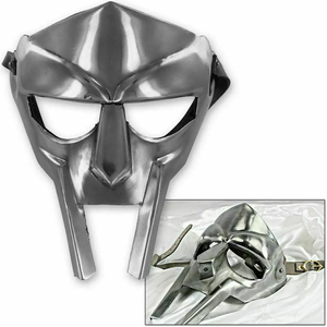Máscara de gladiador de Navidad MF Doom, Color plateado, artículo de regalo perfecto para Navidad y Halloween - Product Image 3