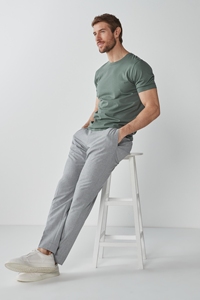 Camisetas de peso pesado para hombres, camisetas personalizadas 100% algodón estampado 200 gsm, ropa de gimnasio informal básica suelta, camiseta RTS de talla grande - Product Image 3