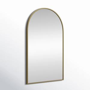 Modern Gold Square Art Deco <b>Lighted</b> Wall <b>Mirror</b> Metal Frame Wedding Bathroom Vanity <b>Mirror</b> for Entryway <b>Bedroom</b> - Product Image 5