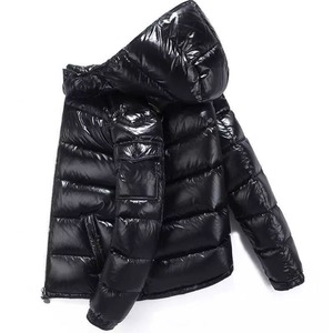 Veste matelassée noire de haute qualité garder au chaud vestes matelassées pour hommes veste matelassée d'hiver pour hommes adultes - Product Image 2