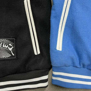 แจ็คเก็ตเบสบอลแบบลำลองดีไซน์ใหม่ปี 2025 สำหรับผู้ชาย ผลิตตามสั่ง น้ำหนักเบา ดีไซน์โดดเด่น แจ็คเก็ตวาร์ซิตี้สำหรับผู้ชาย - Product Image 3