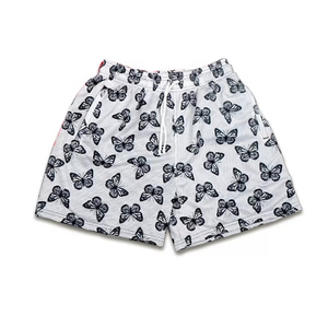 Dizzah Custom Men's Plus Size Mesh <b>Shorts</b> <b>5</b> <b>Inch</b> <b>Inseam</b> High Waist All Over Print Double Layer Solid Pattern - Product Image 4