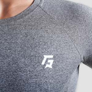 Camisetas Estampadas GA 2.0 de Corte Ajustado, Color Gris, Manga Corta, Ligeras, Tejido de Punto de 160 g/m², Impresión por Serigrafía - Product Image 6