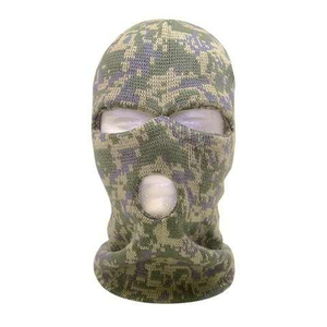 Masque de ski en laine acrylique 100% camouflage avec logo personnalisé, tricoté chaud pour le cyclisme en plein air, dernier style - Product Image 6