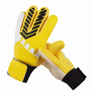 Unisex Latex Leather Football Goalkeeper <b>Gloves</b> Breathable for Training Manufacturer's Custom Protection for Sport Scene - Product Image 2