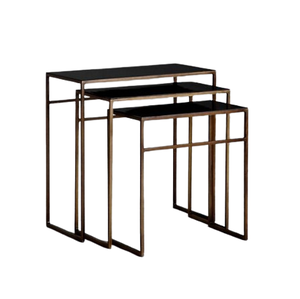 Table basse sur mesure Mobilier moderne Mable Top Derniers meubles de style Support personnalisé poli or Intérieur Extérieur - Product Image 4