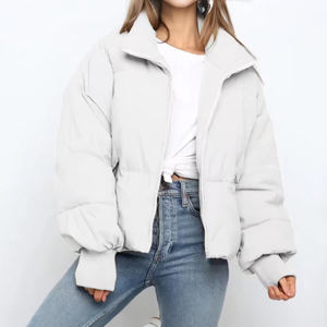 2026韩版新款短款加厚小个子女式ins宽松休闲棉衣(2) - Product Image 4