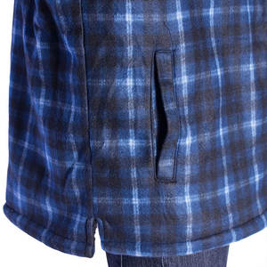 Sweats à capuche chauds en flanelle pour hommes Pull décontracté avec motif à carreaux et coupe décontractée Confort Sweat à capuche en flanelle de haute qualité pour hommes - Product Image 6