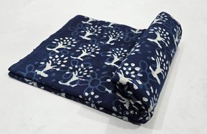 Bloc de main indien imprimé 100% coton tissu fabriqué à la main écologique traditionnel respirant à la main bloc imprimé coton tissu - Product Image 5