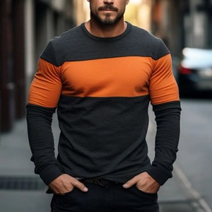 2025 Camiseta de algodón 100% de alta calidad para hombres, camisetas de cuello redondo de verano con estampado Digital 3D a la moda, opciones coloridas - Product Image 3