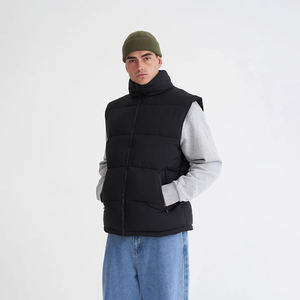 Chaleco ligero personalizado Chaqueta sin mangas plegable cálida Tallas grandes Hombres de invierno Chaleco acolchado para hombres - Product Image 3