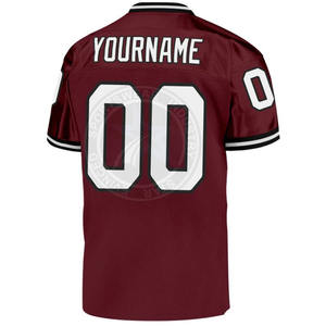 Camiseta de fútbol americano bordada de 8 paneles personalizada de calidad de tendencia para jóvenes y universitarios 7 V 7 jugadores de bandera diseño transpirable - Product Image 2