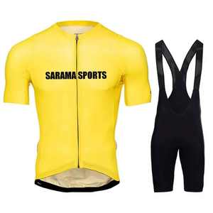 Conjuntos de Uniformes de Ciclismo Transpirables de Secado Rápido y Ecológicos de Alta Calidad Más Vendidos, Cómodos, 100% Poliéster para Hombre, Personalizados - Product Image 1