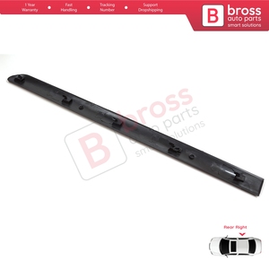 Moldura de Puerta Trasera Derecha BSP1220-2 para 307 3A/C 3E 3H 2000-2012 4/5 Puertas 8546H6 - Product Image 4