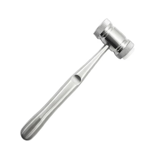 Procédures orthopédiques et dentaires Marteau à maillet chirurgical double face avec tête en nylon remplaçable en acier inoxydable - Product Image 3
