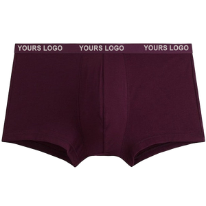 Cómodos calzoncillos diarios para hombres Ropa de hombre de cintura media de alta calidad 100% algodón Logotipo personalizado Ropa interior Hombre Fabricante - Product Image 3