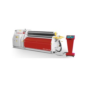 Máquina Hidráulica de Rolado de Placas de 3 Rodillos MRMH, Máquina de Rolado de Placas con Sistema de Apertura Hidráulica, 650-3050 mm - Product Image 3