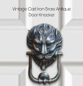 Venta caliente Vintage hierro fundido latón antiguo puerta aldaba Industrial para armario cajón tocador dormitorio sala de estar Cocina - Product Image 2