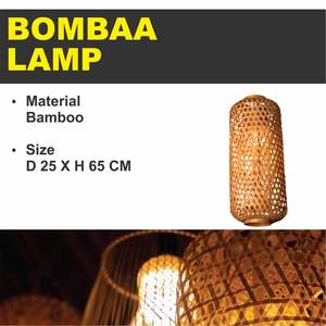 Lámpara BOMBAA, Artesanía en Bambú - Product Image 2